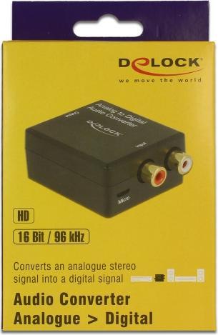 Immagine prodotto Delock 63468 Convertitore audio (Analogico -> Digitale)