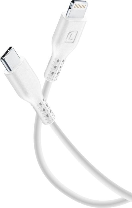 Image du produit Cellularline Power Cable 60cm - USB-C to Lightning (0.60 m, USB 3.2 Gen 1)