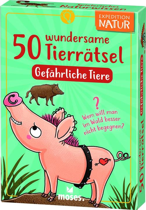 Actual product image 50th animal puzzle - Dangerous animals.9830 (German)