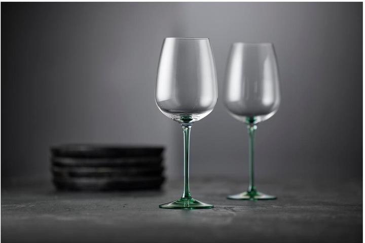 Produktbild Lyngby 50 cl - Glas - Grøn (53 cl, 4 Gläser, Weingläser Set)