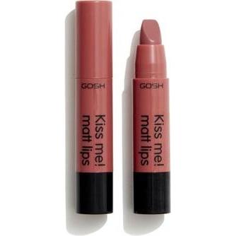 Gosh, Rossetto + Lucidalabbra, Kiss Me Matt Lips 008 Natural Kiss (Bacio naturale)