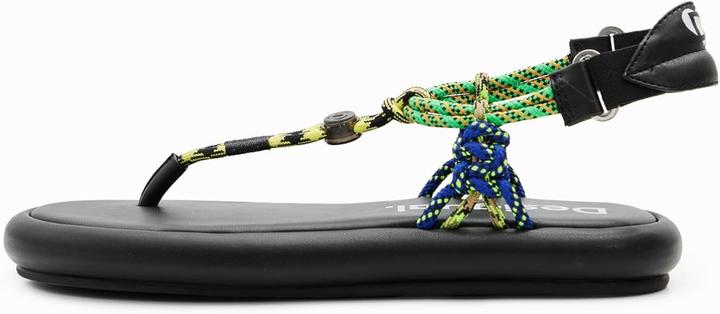 Actual product image Desigual Fabric Flat Sandal (39)