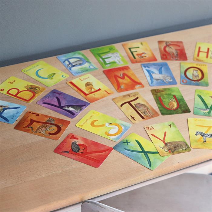 Actual product image Grimm's Card game, the alphabet (German)