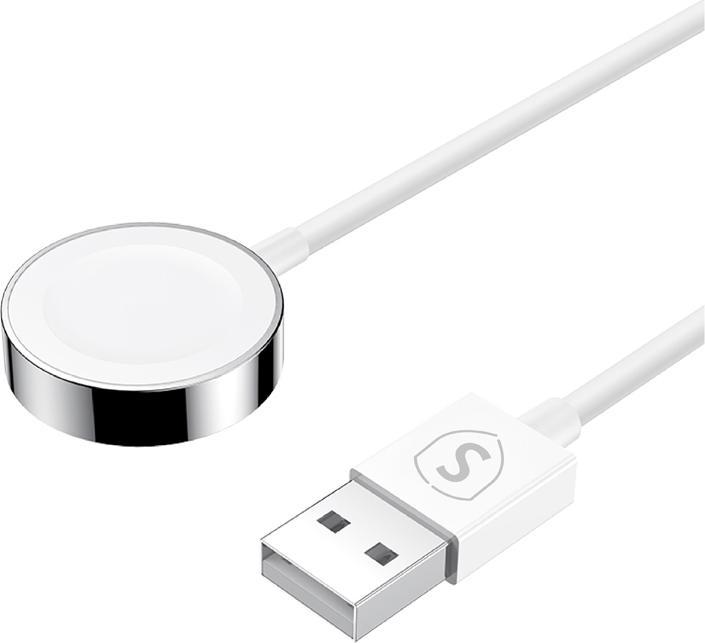 Image du produit SIGN Chargeur magnétique pour Apple Watch, 2.5W, 3A, 1.2m - Blanc