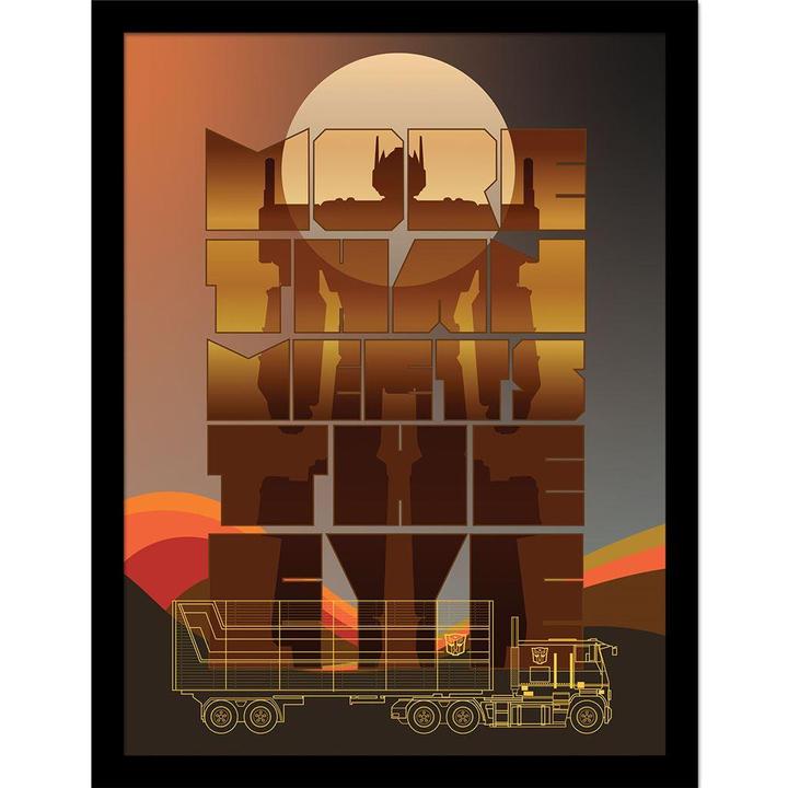 Produktbild Transformers Gerahmtes Poster More Than Meets The Eye (40 x 30 cm)