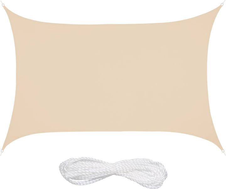 Immagine prodotto Relaxdays vela-parasole (400 x 300 x 0,1 cm)