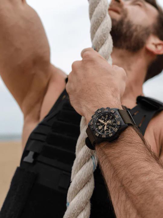 Actual product image Luminox Navy Seal Chronograph 3580 Series (Chronograph, Swiss made, 45 mm)