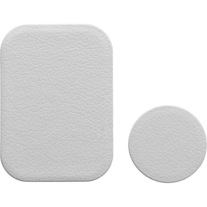 OEM Stylus Badge for magnet car holder with leather silver, Supporto per smartphone, Argento