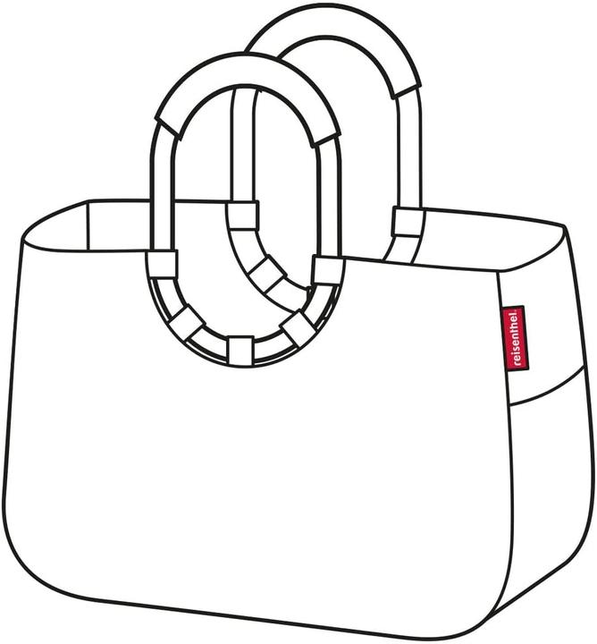 Produktbild reisenthel Einkaufskorb Loopshopper L Rhombus Schwarz