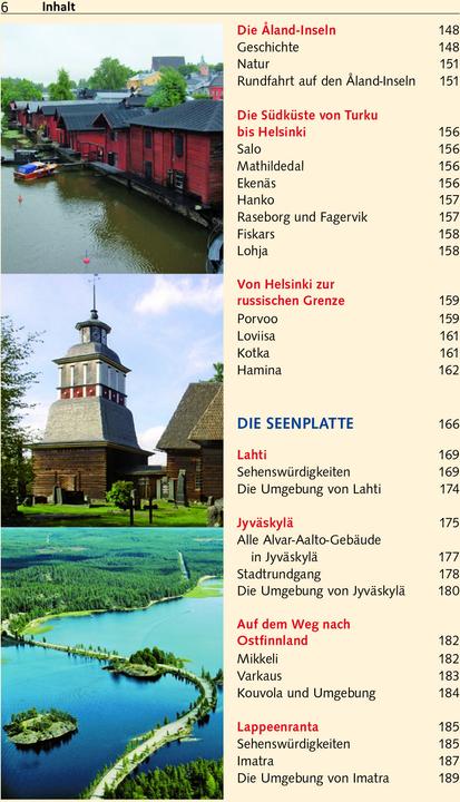 Actual product image Travel Guide Finland (German, Rasso tuber, 2024)