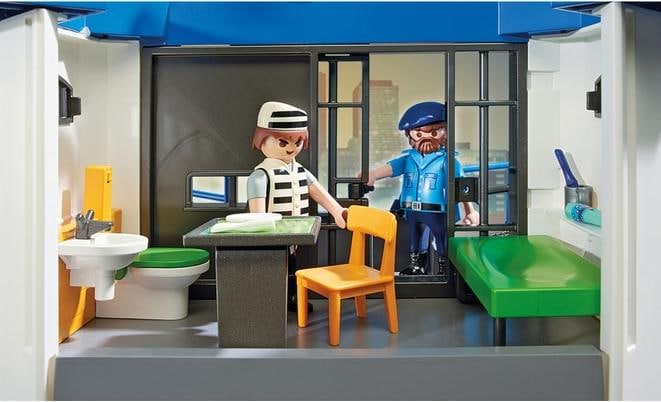 Produktbild Playmobil Polizei-Kommandozentrale mit Gefängnis (6872, Playmobil City Action)