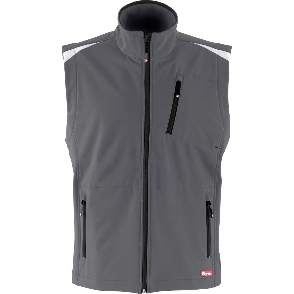 Magni, Arbeitsjacke, E/D/E FORTIS Herren Weste 24, DarkGrey/black, Gr. 3XL (3XL)