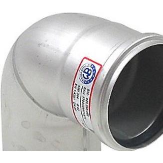 Blücher, Zubehör Sanitärinstallation, bøjn. 87.5° 82mm - RS 82