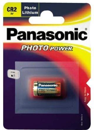 Actual product image Panasonic Photo Lithium CR2 (1 pcs., CR2, 850 mAh)