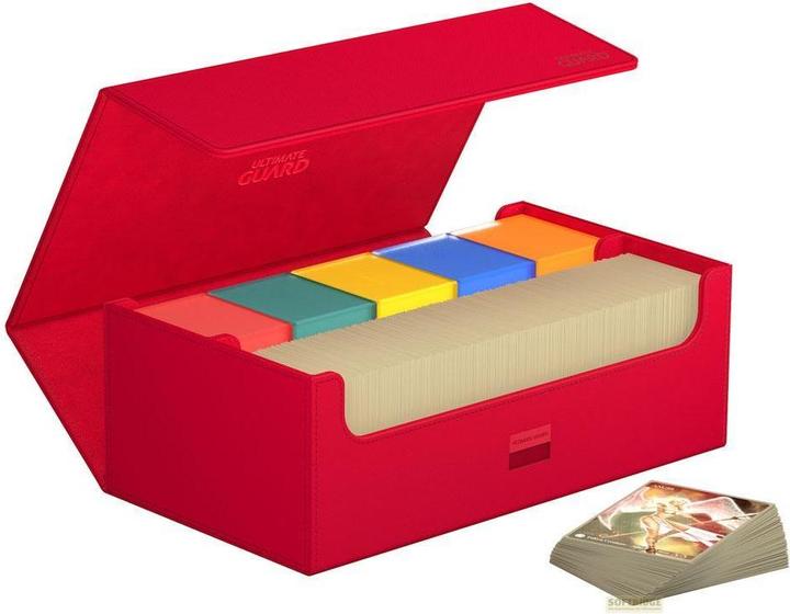 Immagine prodotto Ultimate Guard Arkhive 800+ XenoSkin Monocolor Rouge