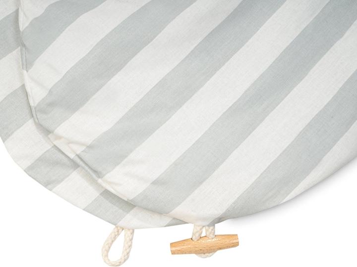 Actual product image Julius Zöllner Nursing pillow cover with button, Organic Stripes