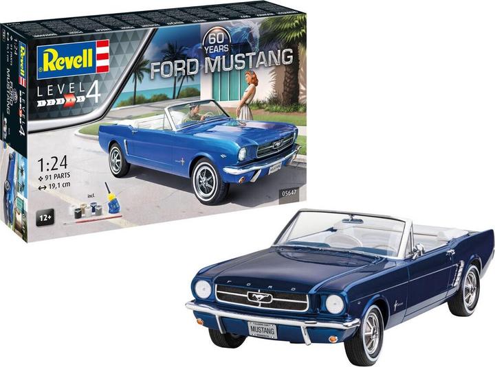 Actual product image Revell Gift Set 60th Anniversary Ford Mustang