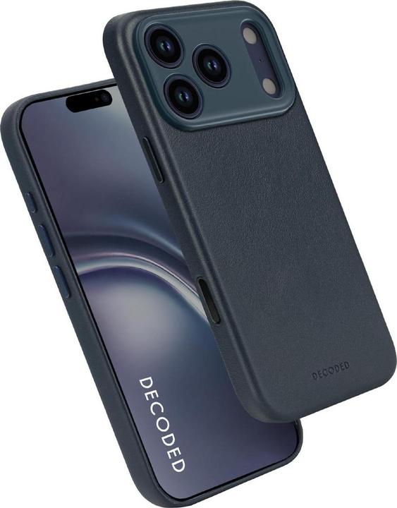 Actual product image Decoded Leather Backcover (Apple iPhone 17 Pro Max)