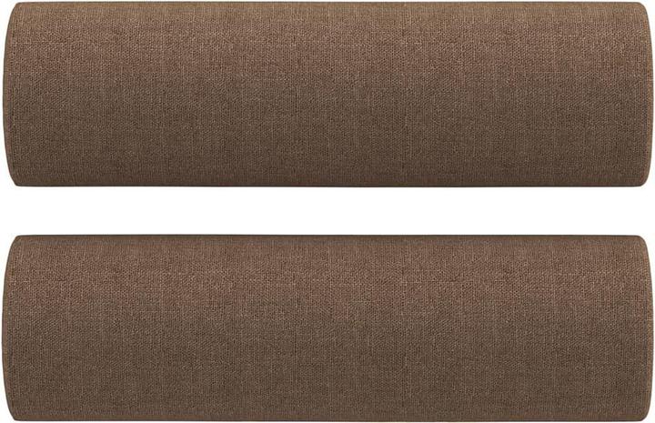 Actual product image VidaXL Sofa set Cushion Armchair Sofa Couch Design sofa 3-piece brown fabric (3-seater)