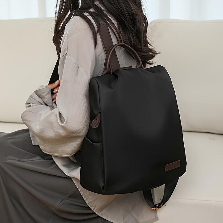 Actual product image Only-Bags.Store Nylon-Rucksack 1 Stück mit Diebstahlschutz - stilvolle leichte Tasche mit grossem Fassungsvermögen