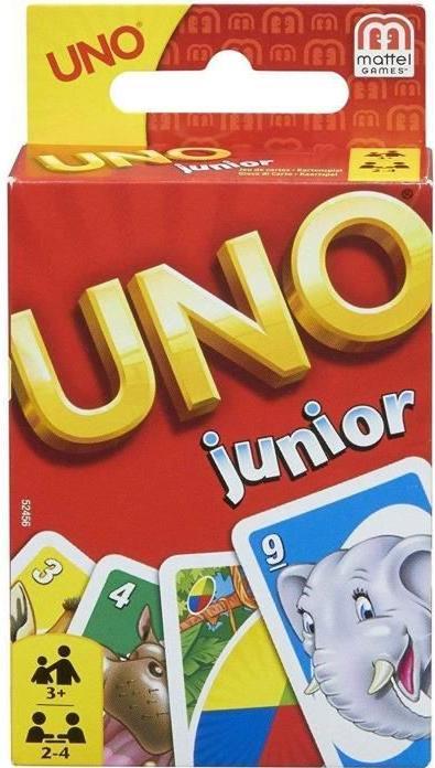 Actual product image Mattel Games Uno Junior (German, French, Italian, English)