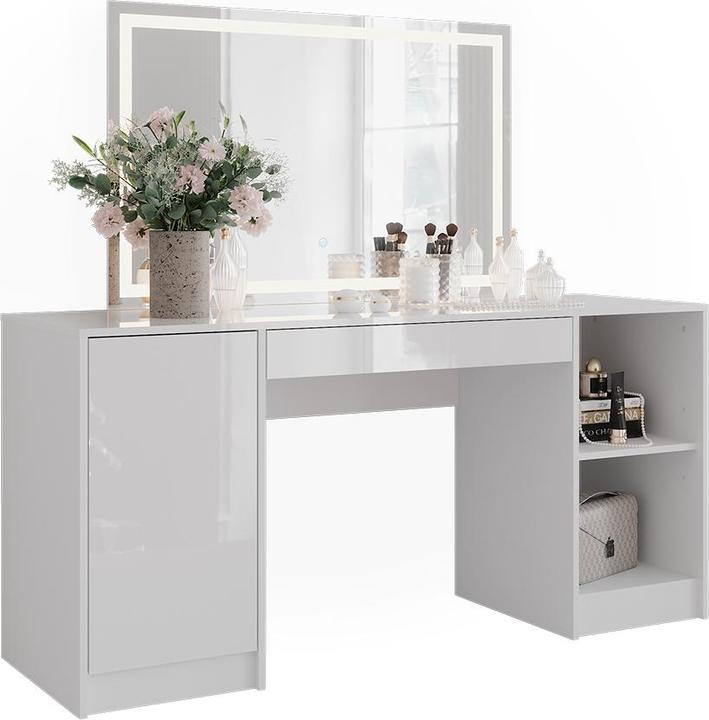 Produktbild Vicco Sherry mit LED-Spiegel (158.20 x 50.10 x 76 cm)