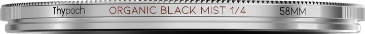 Actual product image Thypoch Organic Black Mist 1/4 58mm Filter Silver (58 mm, Black Mist Filter)