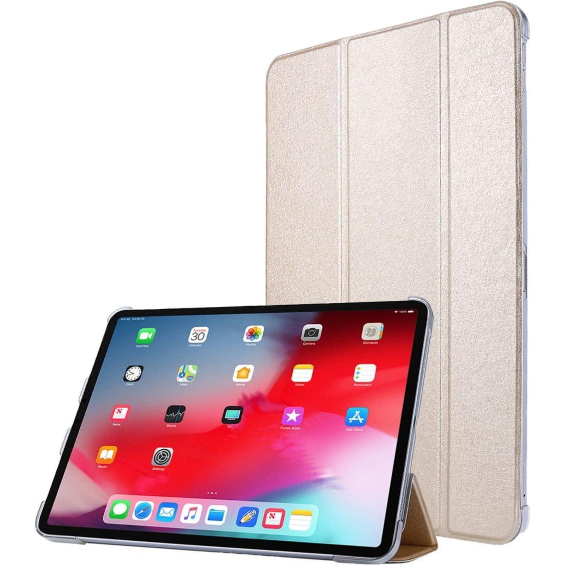 Thumbnail - König Design Schutz Tablet Hülle für Apple iPad Pro 12.9 (2020) Case Cover Tasche Etuis Gold (iPad Pro 12.9 2020 (4. Gen...