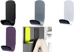 Immagine prodotto Unilux Gancio per cappotto "STEELY", magnetico, metallo bianco, capacità di carico: 12 kg