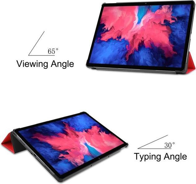 Actual product image MU Classic Triple foldable leather cover (Tab P11)