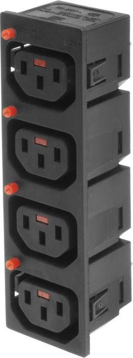 Iec Lock C13 Net Entree (4x) femmina bloccabile