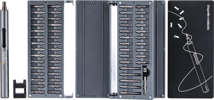 Produktbild StarTech Elektrischer Mini-Schraubendreher - Mini-Akkuschrauber für Elektronik-, Laptop-, Computer-, Tablet-