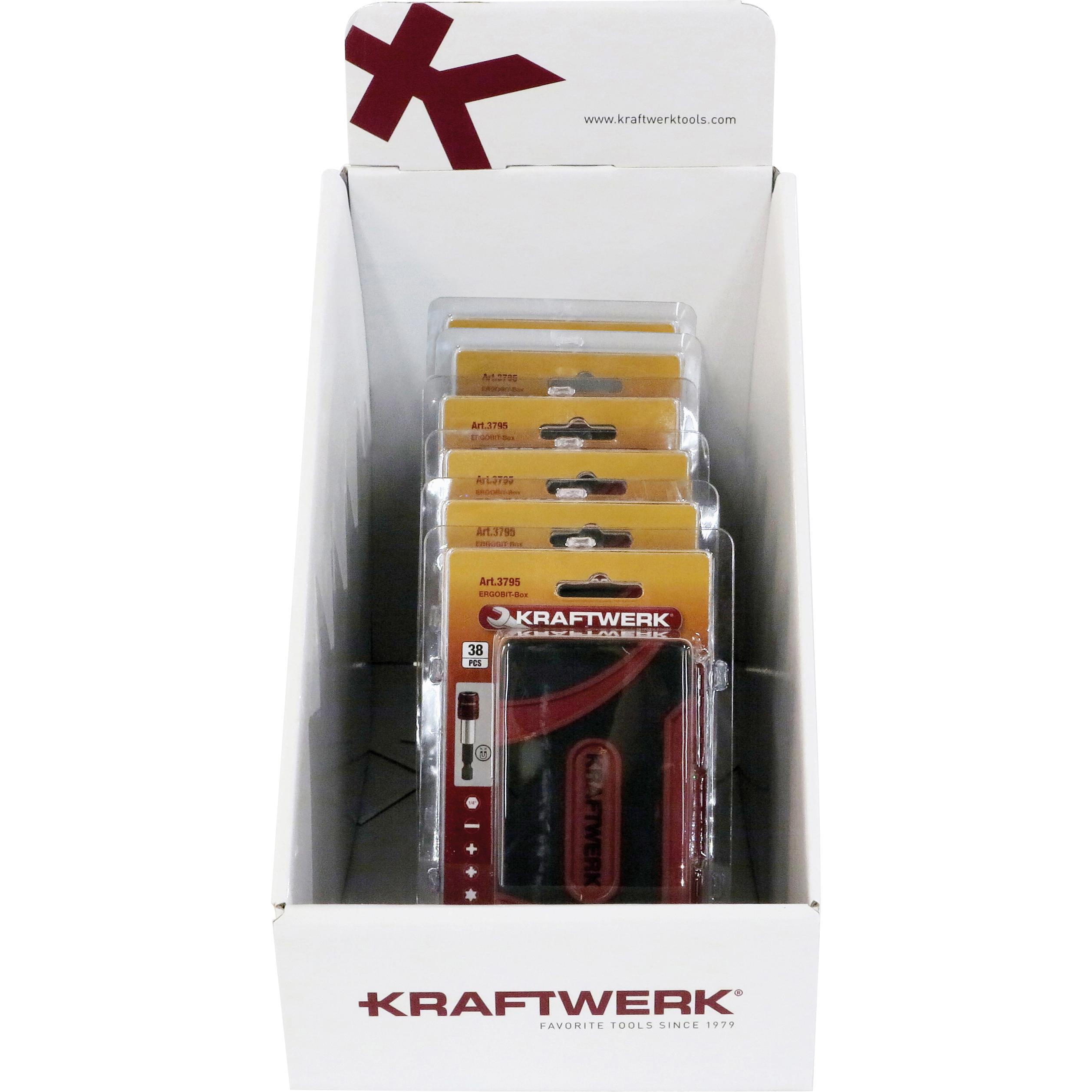 Kraftwerk, Taschenmesser, Display "ergokraft-Bit-Box