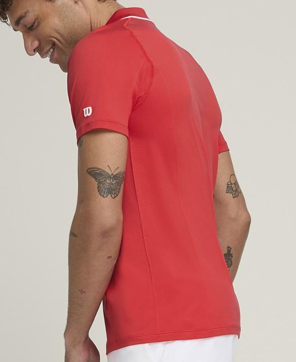 Produktbild Wilson Team Seamless Crew Herren Rot (XXL)