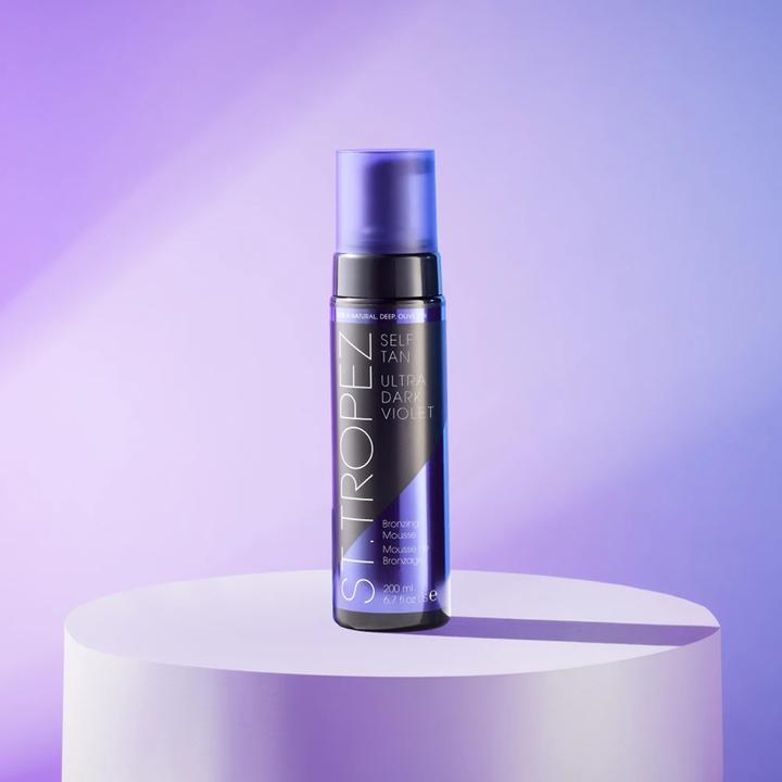 Actual product image St. Tropez Self Tan Ultra Dark Violet Bronzing Mousse (200 ml)