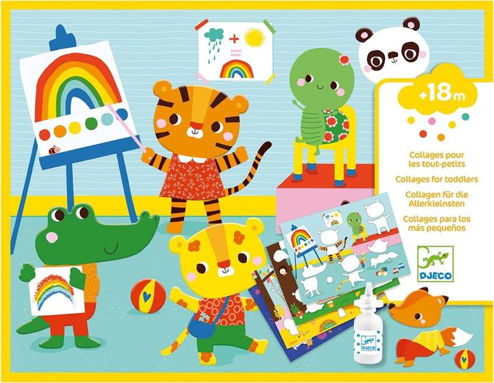 Image du produit Djeco Collage für die Allerkleinsten Tag