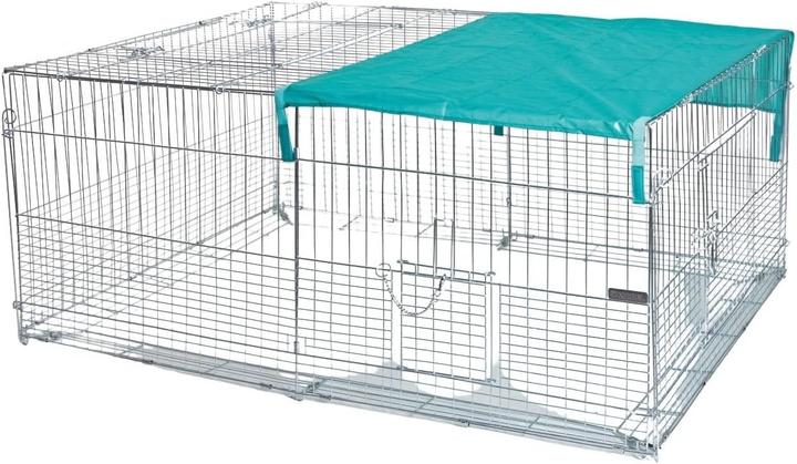 Produktbild Kerbl Jungtierfreilaufgehege mit Ausbruchsperre 144x112x60cm