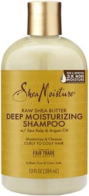 Actual product image Shea Moisture Raw Shea Butter Shampoo Deep Hydration (Liquid shampoo, 384 ml)
