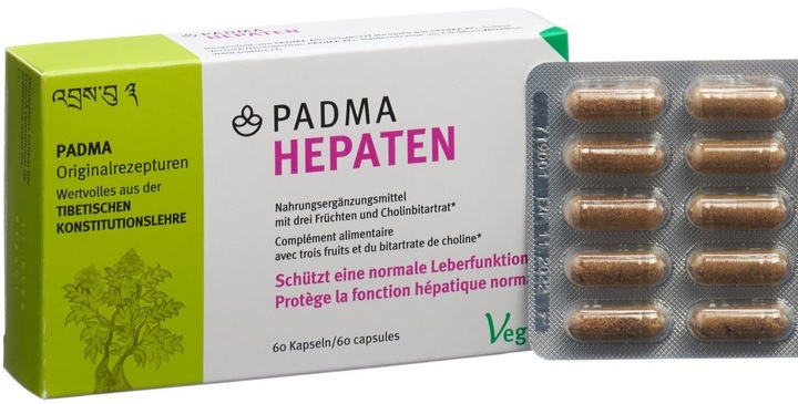 Actual product image Padma Hepaten (60 Piece, Capsules, 60 g)