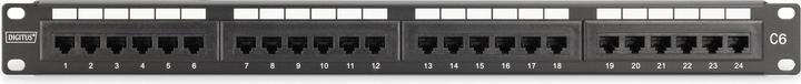 Produktbild Digitus Patch Panel 19 Zoll 24Port Cat6