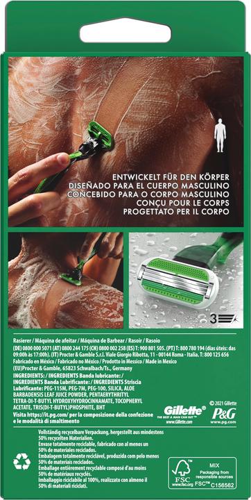 Actual product image Gillette Body