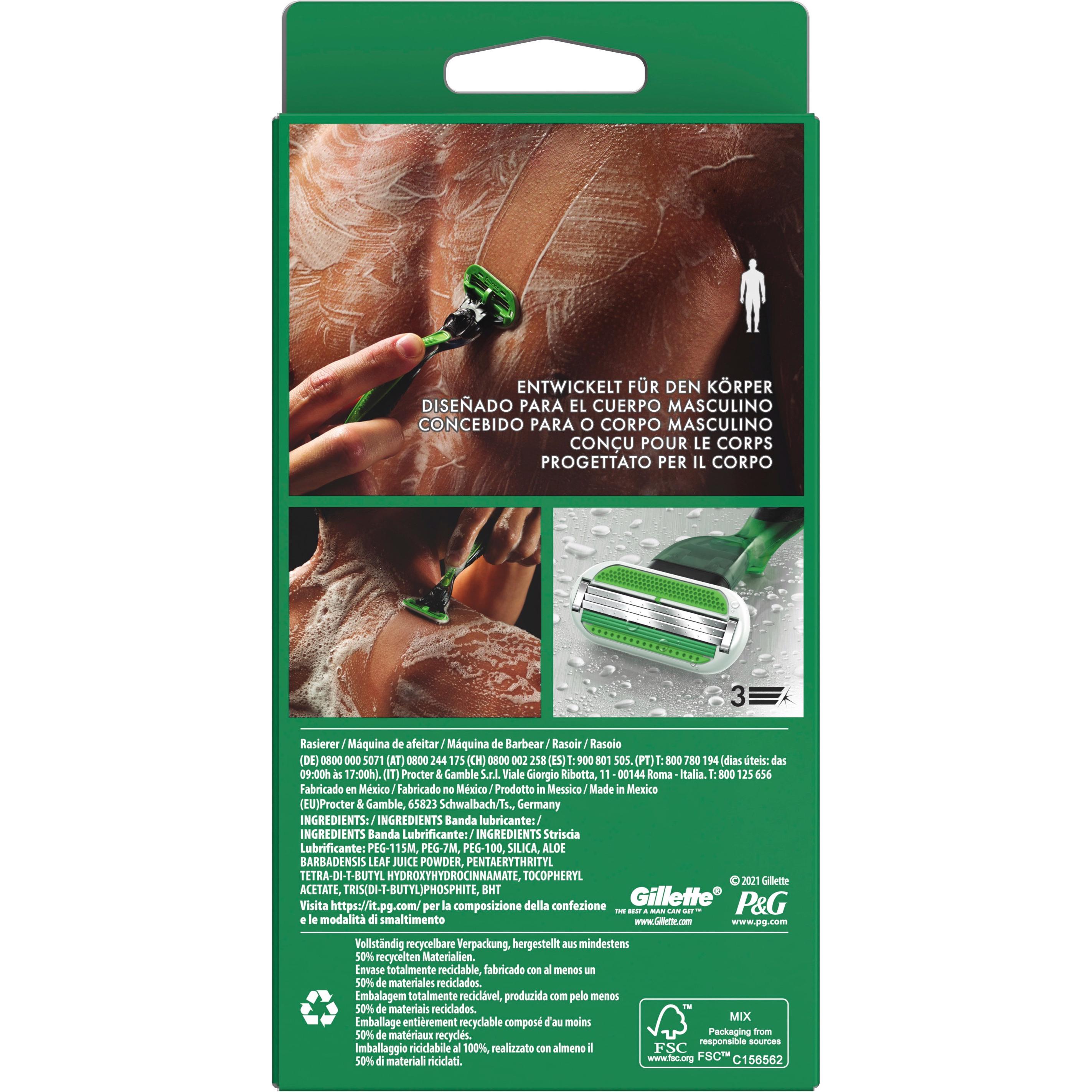 Thumbnail - Gillette, Nassrasierer, Body