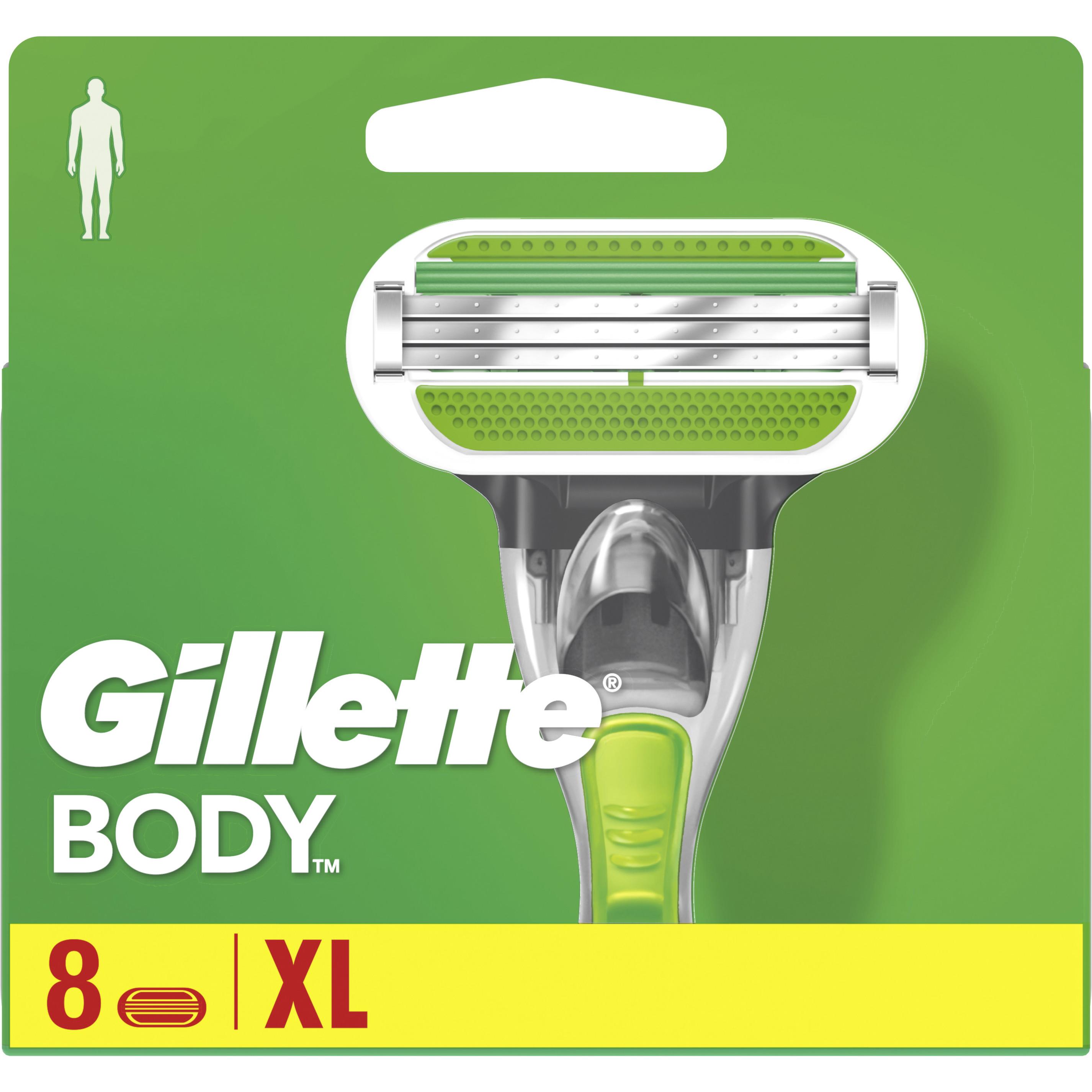 Gillette, Rasierklingen, Body (8 x)