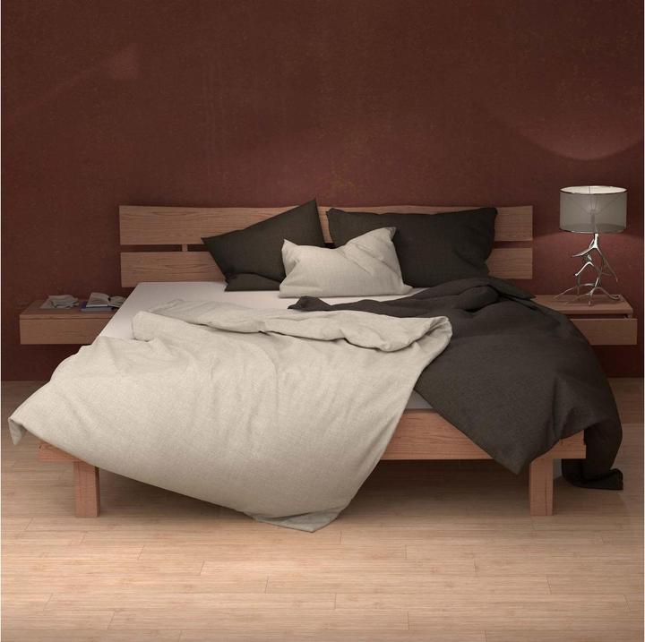 Produktbild Lotus Bettwaren Bettwäsche Leinen uni (Kopfkissenbezug, 65 x 100 cm)