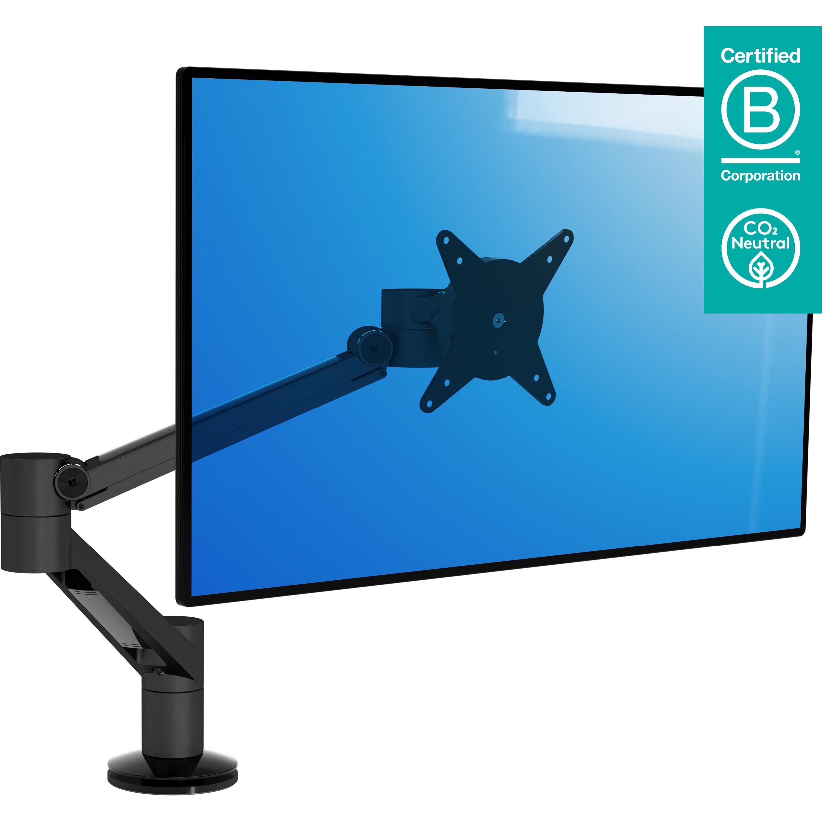 Dataflex Monitorarm VIEWLITE PLUS (Tisch, 24"), Monitor Halterung, Schwarz