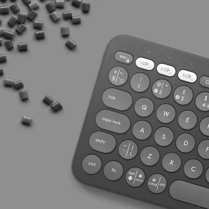 Image du produit Logitech Pebble Keys 2 K380S (ING. Int., Sans fil)