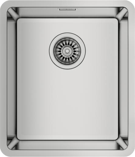 Actual product image Teka Zlew BE LINEA RS15 34.40 31/2 W/OVF SP (Undermount sink, 44 cm, 38 cm)