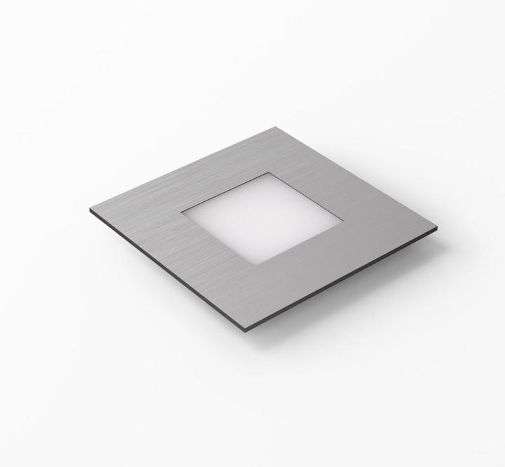 Actual product image Halemeier QuadroPoint Edelstahl nw 12VDC 0,6W M1 (18 lm)