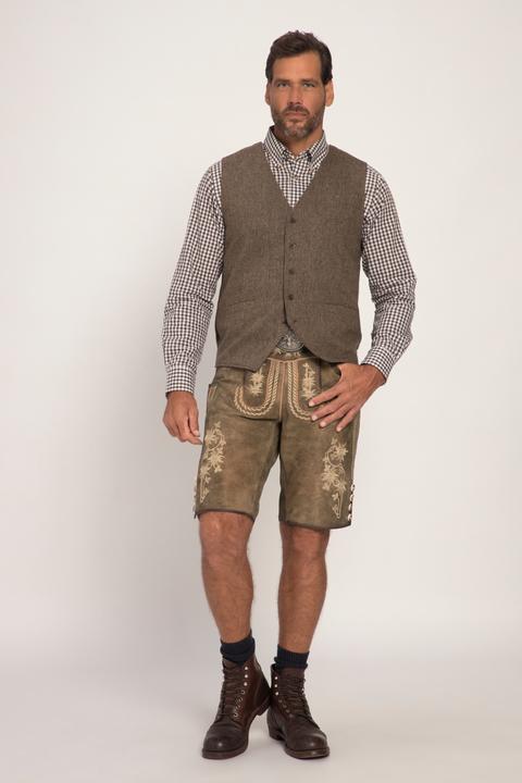 Produktbild JP1880 JP 1880 Tweed-Weste, Tracht, Wollmix, Salt&Pepper Muster, Strick-Rücken (4XL)