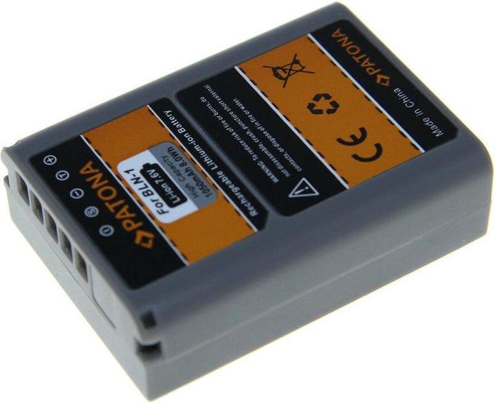 Image du produit Patona Batterie PS-BLN1, 1050 mAh / 7,6V (Batterie de l'appareil photo)